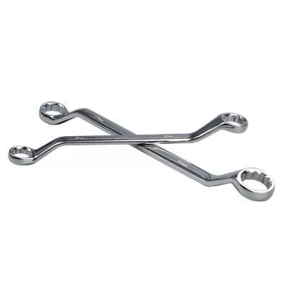Double Offset Ring Box Head Wrench Combination Spanner