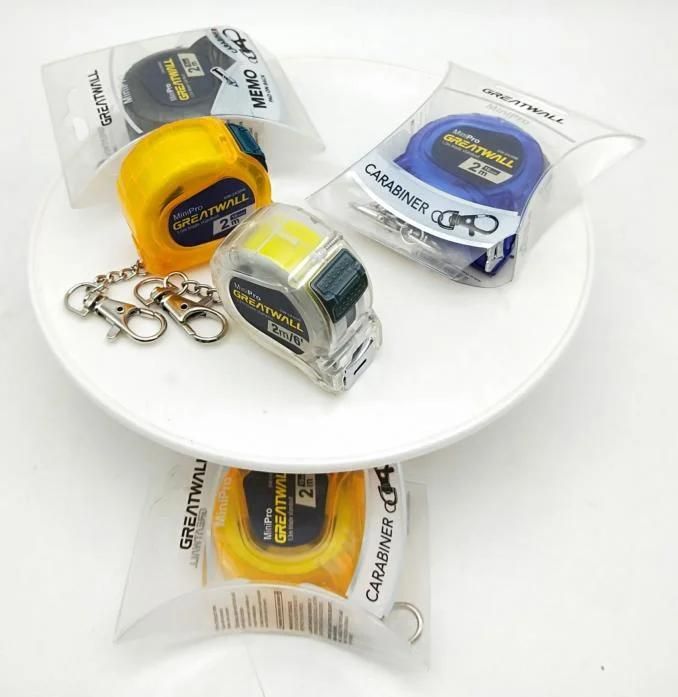 Mini ABS Housing Tape Measure with Stop Button