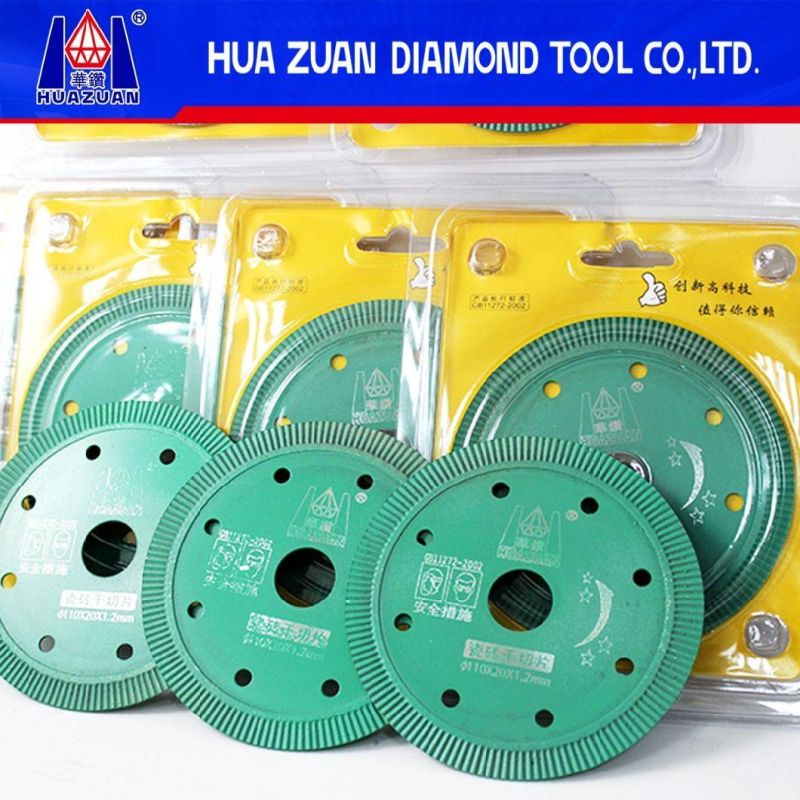 110mm Circular Turbo Blade for Dry Cutting Tiles