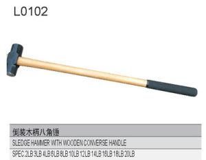 Sledge Hammer with Wooden Reverse Handle L0102