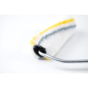 2020 New White and Blue Stripes Roller Blue Plastic Handle Paint Roller Brush for Decoration