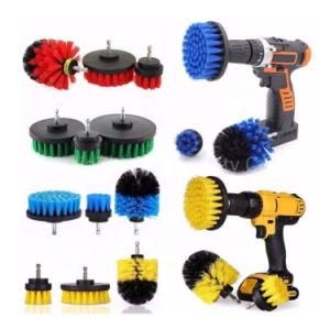 Industrial Soft/Hard/Extra Hard Cleaning 4 PCS Electric Drill Brush