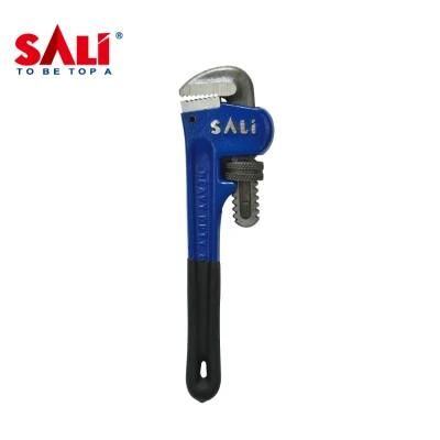 Sali Heavy Duty Pipe Wrench with Rubber Handle