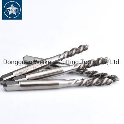 Hsse-M35 JIS Left Hand Spiral Fluted Taps Unf 10-32L 1/4-28L 1/4-32L 5/16-24L 3/8-24L 1/2-20L Machine Screw Thread Tap