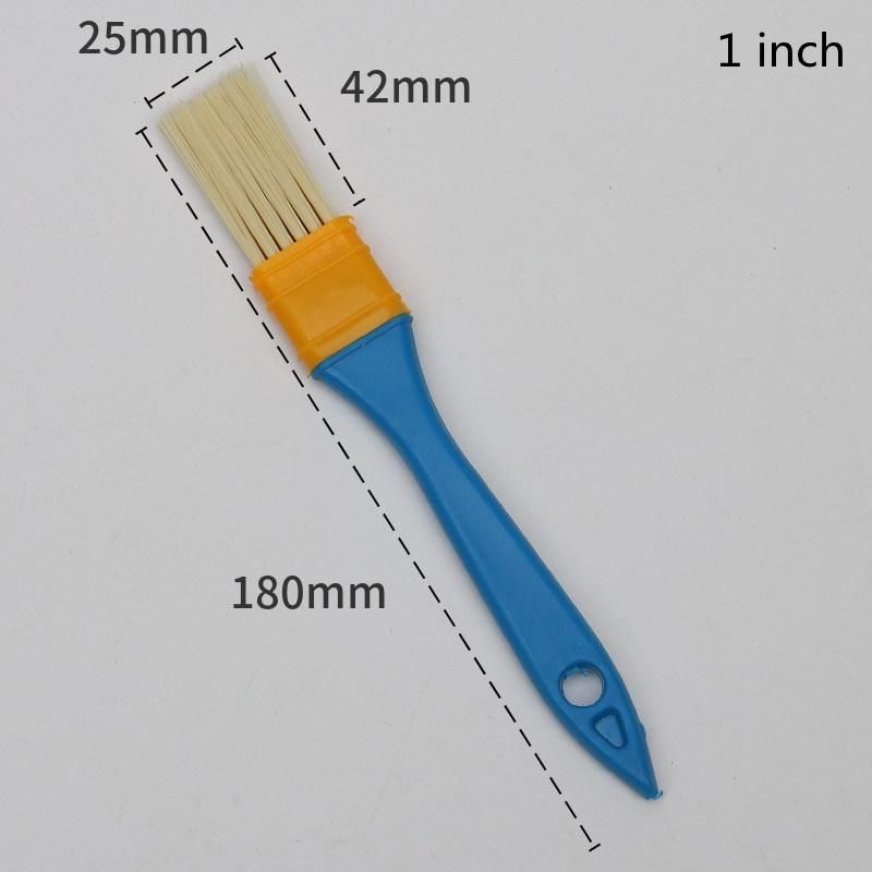 Flat Paint Brush with Plastic Handle