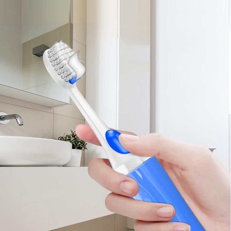 Family Student Travel Pack Toothbrush Bring Toothpaste Lazy Man Toothbrush Green