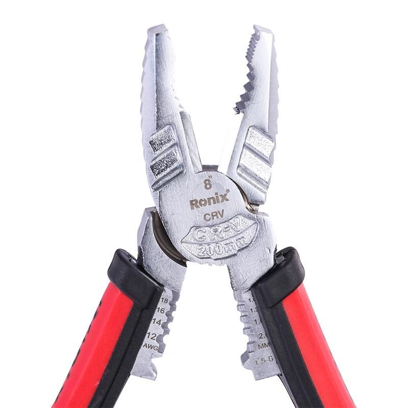 Ronix Model Rh-1193 8 with Insulated Handle Multi-Function Combination Pliers