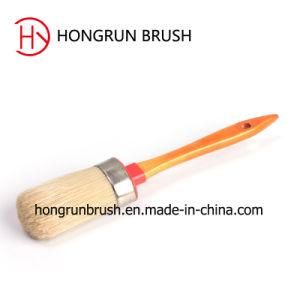 Round Paint Brush with Wooden Handle (HYR077)