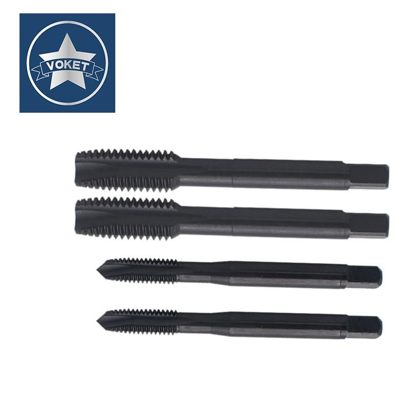 Hsse-M35 with Oxidation Spiral Pointed Taps Unf Uns 0-90 0-80 1-72 2-64 3-56 4-48 5-44 6-40 8-36 10-32 12-32 12-28 1/4 Machine Screw Fine Thread Tap