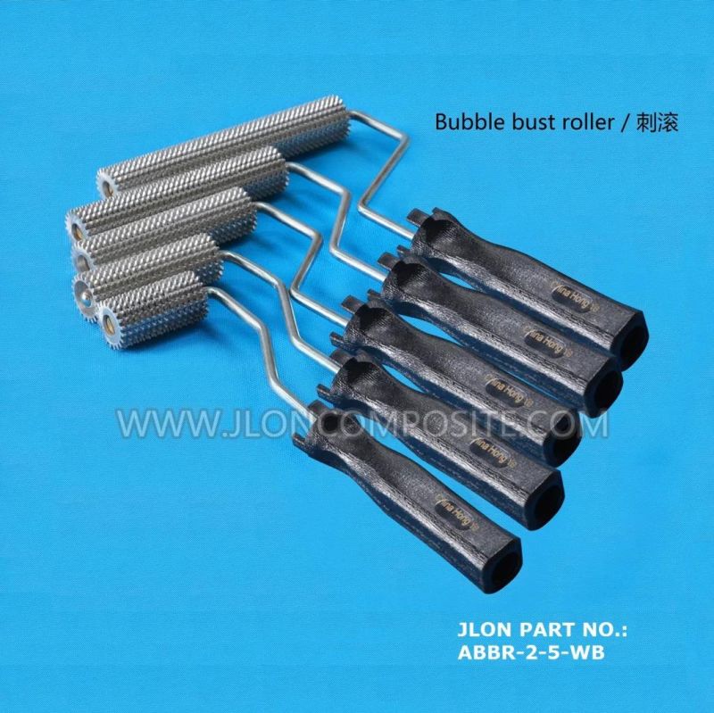 FRP Tools Aluminum Fiberglass Bubble Roller for FRP Hand Laminate