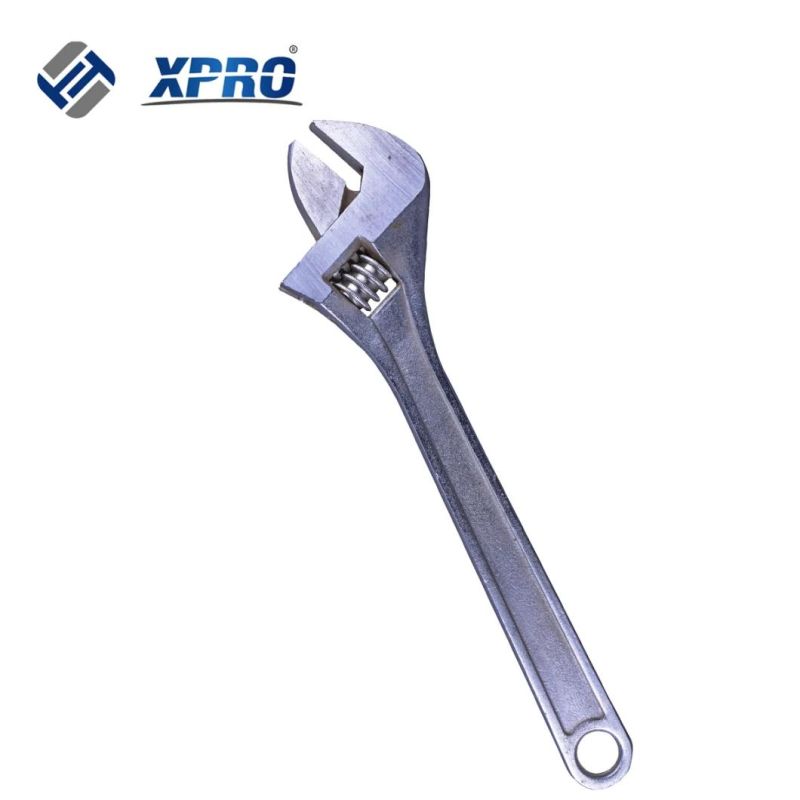 Carbon Steel Adjustable Wrench with Plastic Handle 6inch