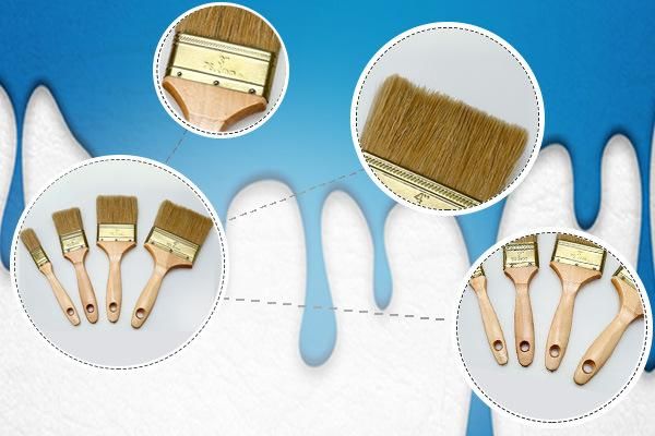 Paint Brush for Paint Stains Varnishes Glues Gesso Arts Crafts