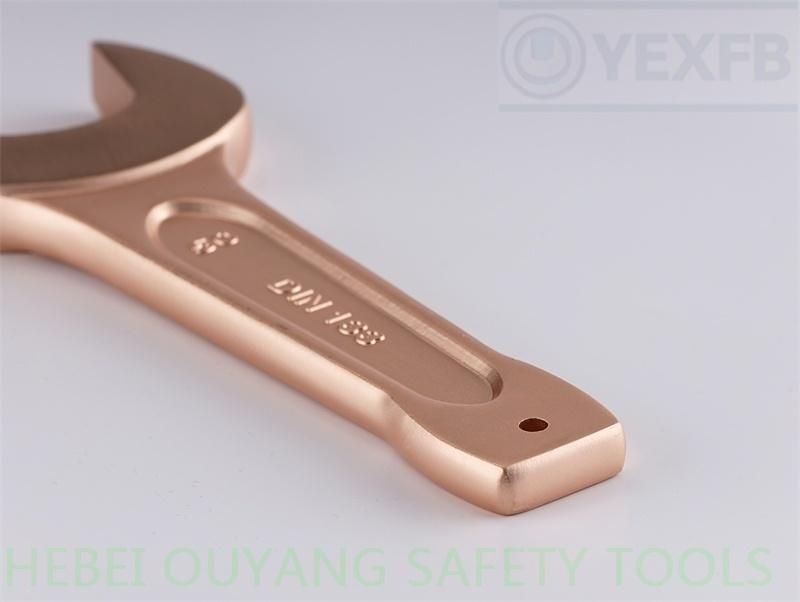 Non-Sparking Slogging/Striking Open Spanner/Wrench, Al-Cu or Be-Cu Atex Tools