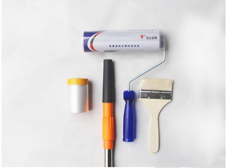 Paint Wall Tool Multi-Function Paint Roller Brush with Scalable Handle