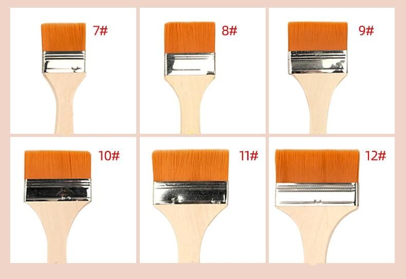 Wholesale Painting Brush Wooden Handle Brush