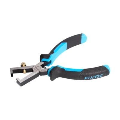 Fixtec Hand Tools 6&quot; 160mm CRV Cable Stripper Wire Stripping Pliers
