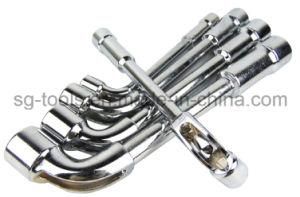 L-Type Socket Wrench Galvanized, Chrome Plated