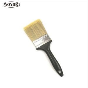 Flat Acrylic Filament Hair Plastic Handle Wholesale Paint Brushes for Decorating