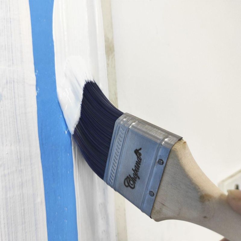 Wooden Handle Paint Brush Bristle Fiber Wall Paint Brush