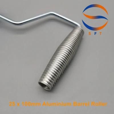 25mm X 100mm Aluminium Barrel Rollers for Fiberglass Laminates
