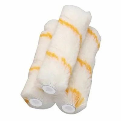 Mini Paint Roller Covers Refill Gold Stripe Soft Woven