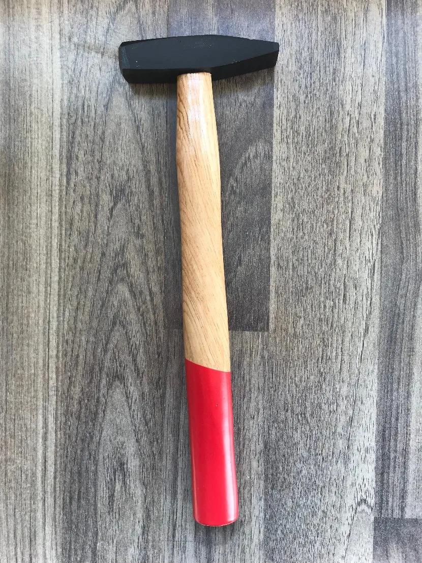 German Type Machinist′s Hammer with Wooden Handle