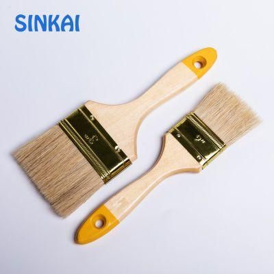 Short Wooden Handle for Wall Paint Brush