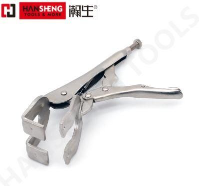 Carbon Steel, Nickel Plated, Straight Jaw, Curved Jaw, Round Jaw Chain Type Locking Pliers
