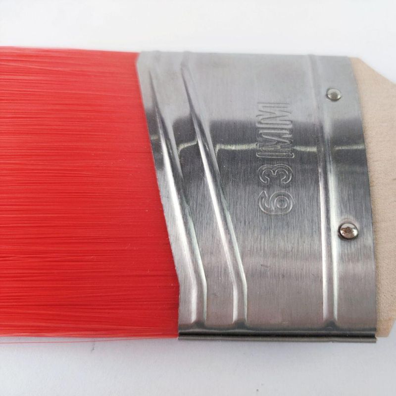 Premium Ylon/Poly Bristle Wood Handle Paint Brush