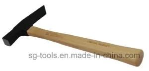 R Type Mason&prime;s Hammer with Hickory Handle