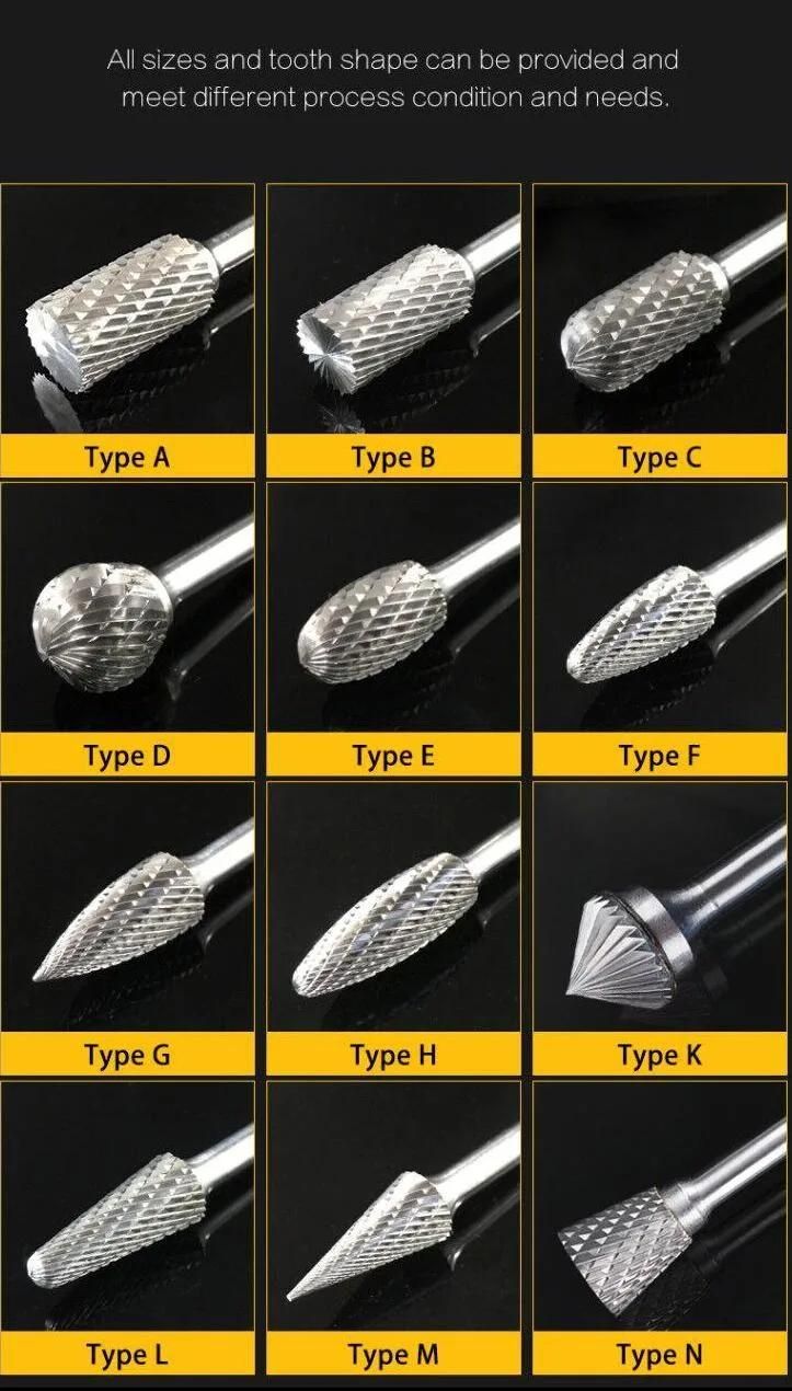 Carbide Rotary Engraving Tungsten Carbide Burr Sets