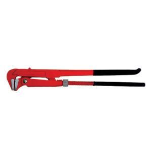 Bent Nose Pipe Wrench Dipped Handle (101019)