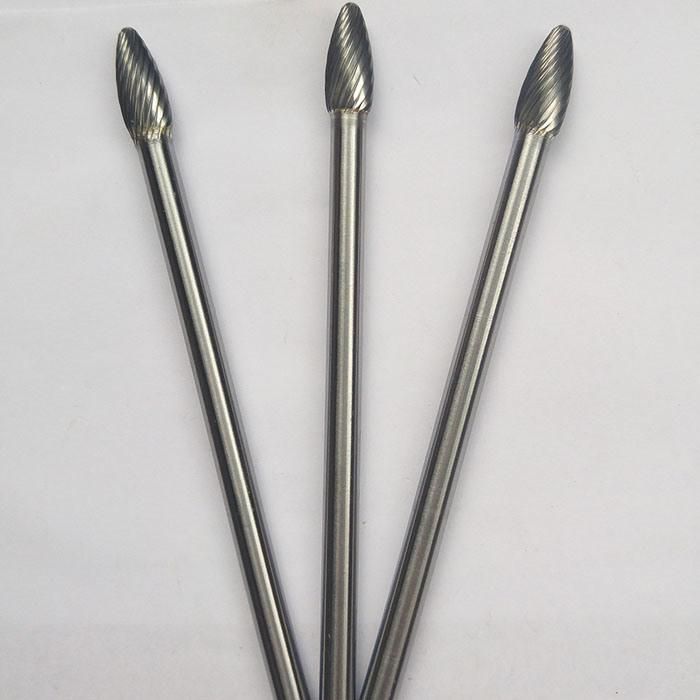 Long Shank Tungsten Carbide Alloy Rotary File