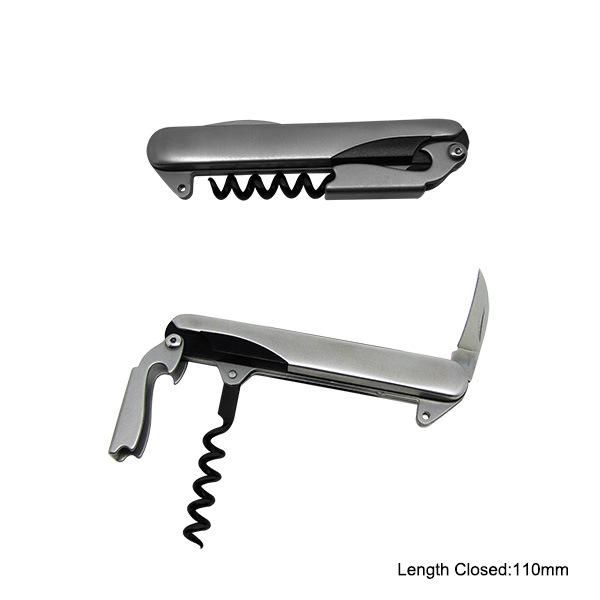 Promotional 2 Step Waiter′ S Corkscrew Opener with Wooden Handle