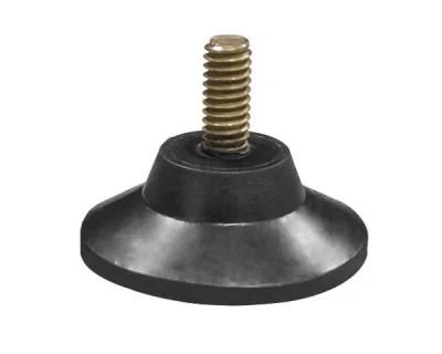 Silicone Vacuum Suction Cup Rubber Sucker with Metal Fitting