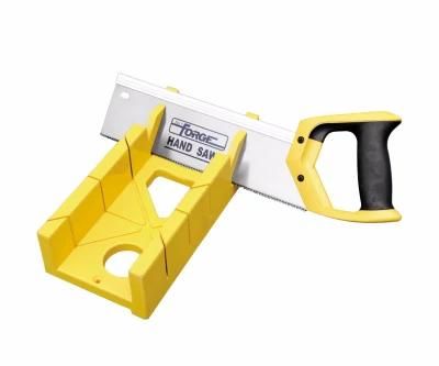 12&quot; Back Saw 65mn Steel 10tpi Hand Panel Tenon Saw Set with Miter Box
