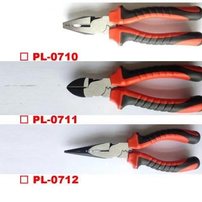 Germany Type Combination/Diagonal Cutting/Long Nose Pliers Two Color Handle