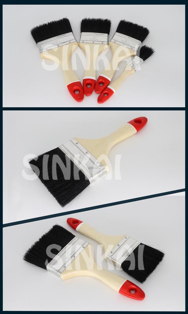 Vanish Handle with Black Bristle Paint Brush