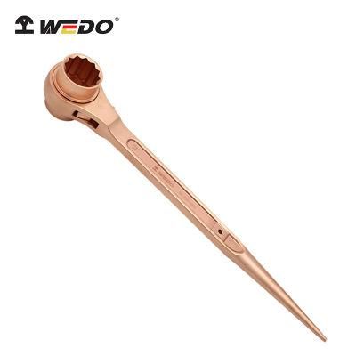 Wedo Non Sparking Beryllium Copper Ratchet Wrench Bam/FM/GS Certified