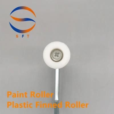 Plastic Finned Screw Rollers Roller Brushes for FRP Laminating