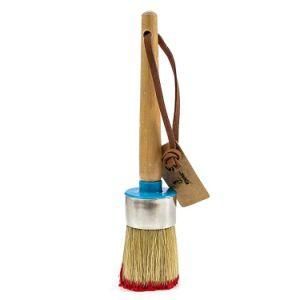 Natural Boar Bristles Smooth Coverage for Furniture Painting Chalked Paint Brushes