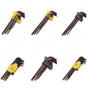 9PCS Medium/Extra Long Ball Hex Key Set S2 Wrench for Hand Tools