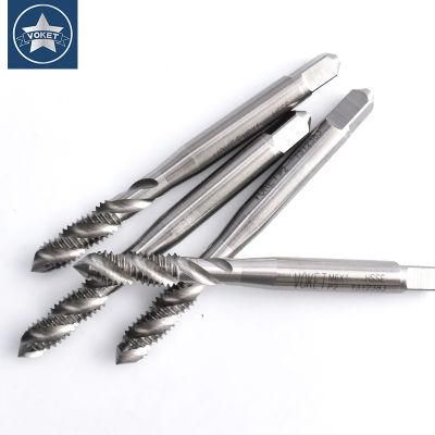 Hsse-M35 Needle Thread Spiral Fluted Tap Sm 3/32 1/8 9/64 11/64 3/16 13/64 15/64 1/4 9/32 3/8 Machine Screw Thread Tap