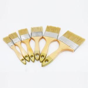Wooden Handle Bristle Paint Brush for Wall Painting