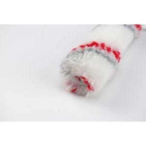 2020 New White Roller Yellow Long Plastic Handle Paint Roller Brush for Decoration