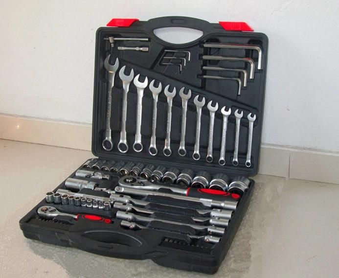 76PCS Professional Socket Wrench Set (1/4" &1/2") - (FY1076B1)