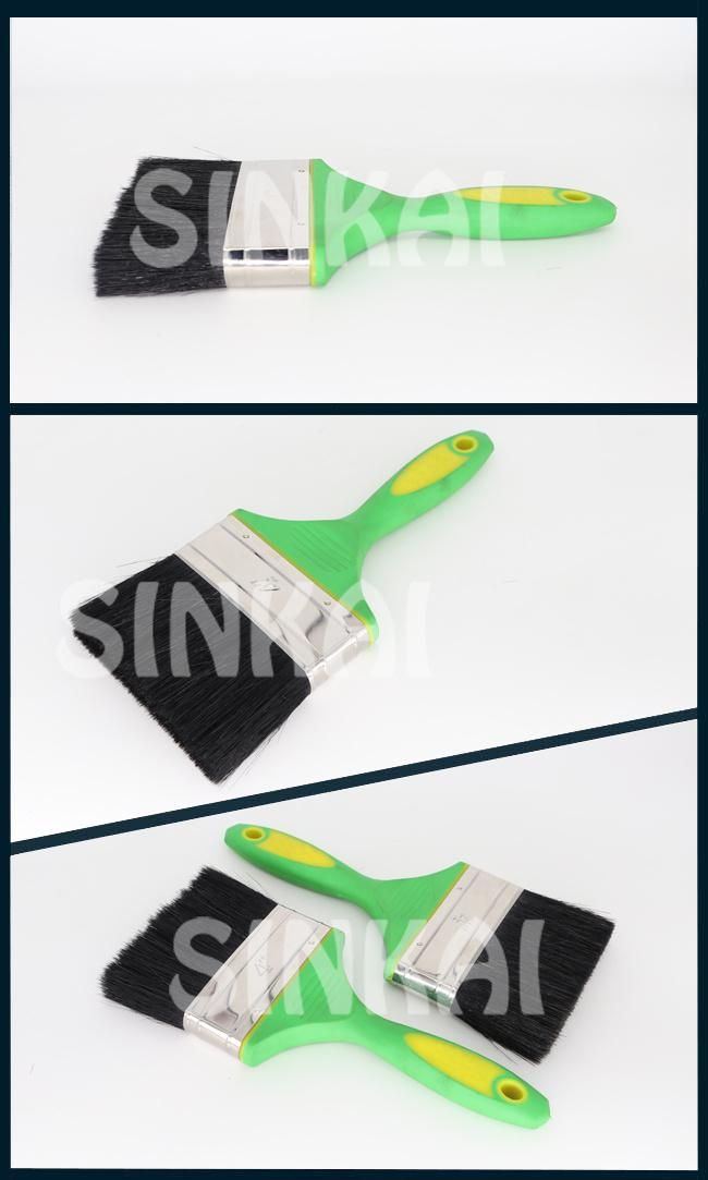 4′′ Rubber Plastic Handle Paint Brush