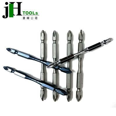 China Wholesale S2 Alloy Hex Double Ends Two Heads Screw Driver Bits