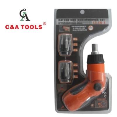 12PC Ratchet Screwdriver Set Tools Set