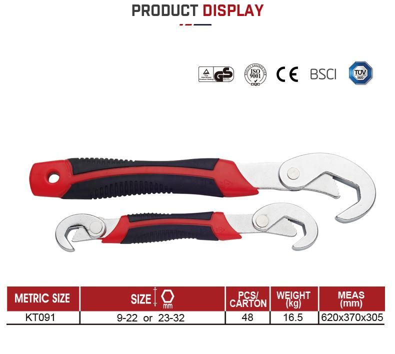 Snap N Grip Universal Wrench